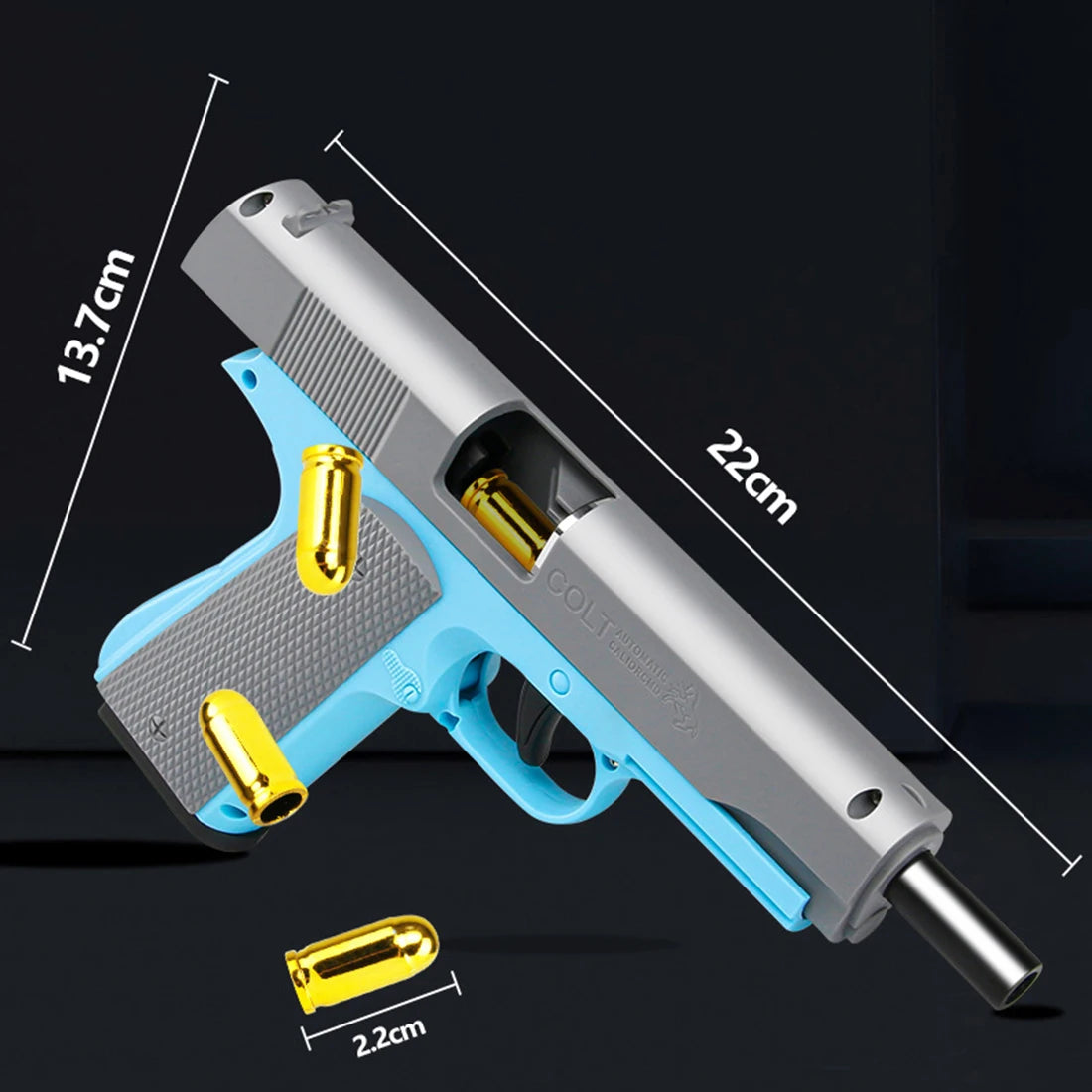 3d Gravity Toy Gun Model Cannot Shoot M1911 Pistol Desert Eagle Empty Load Hang-Up 3d Printing Fidget Toy For Boys Decompression